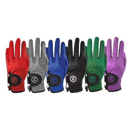 Zero Friction Men's Cabretta Elite Golf Glove, Multicolor GL70014